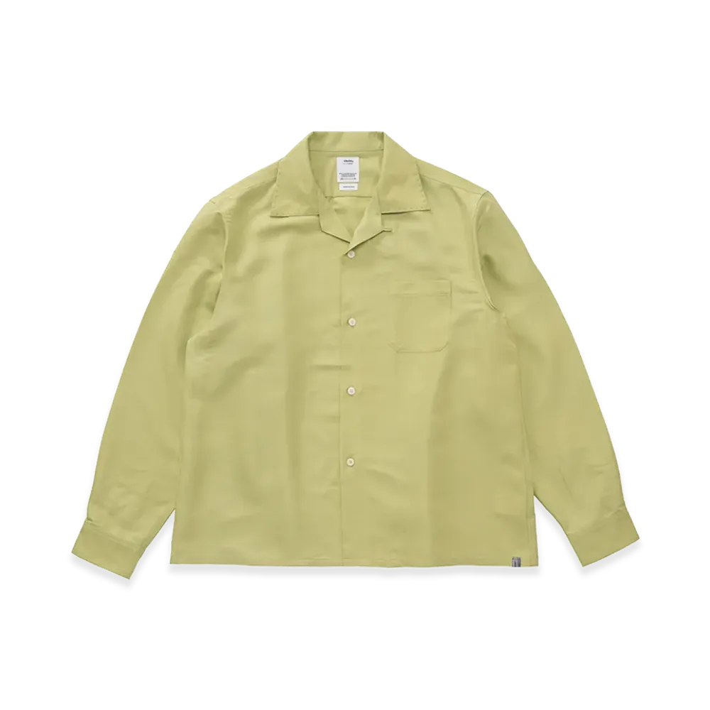 visvim Keesey SP Shirt L/S (Silk) "LT.Green"