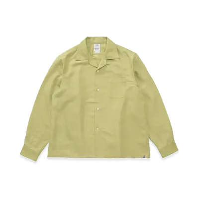 visvim Keesey SP Shirt L/S (Silk) "LT.Green"