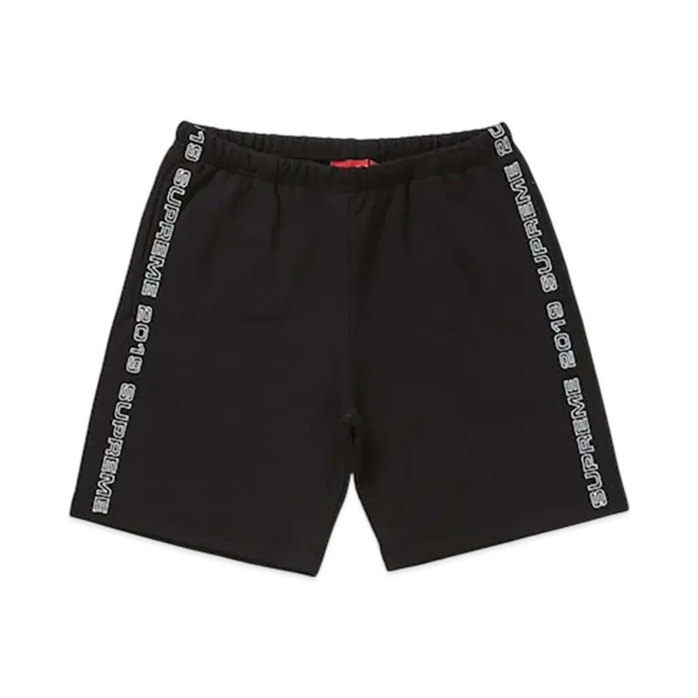 Supreme Topline Sweatshort "Black"