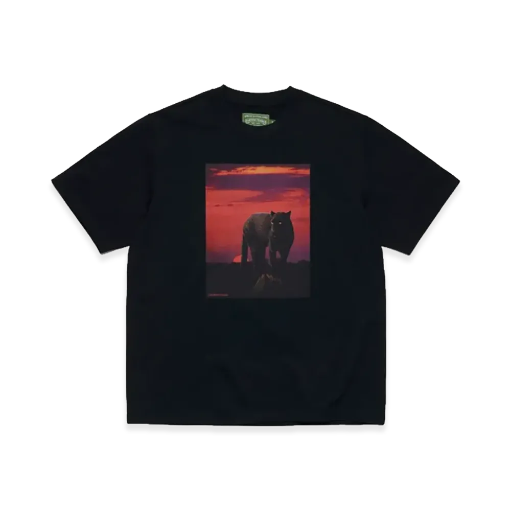DENIM TEARS Natural Habitat Tee "Black"