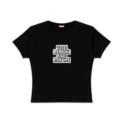Black Eye Patch OG Baby Tee "Black"