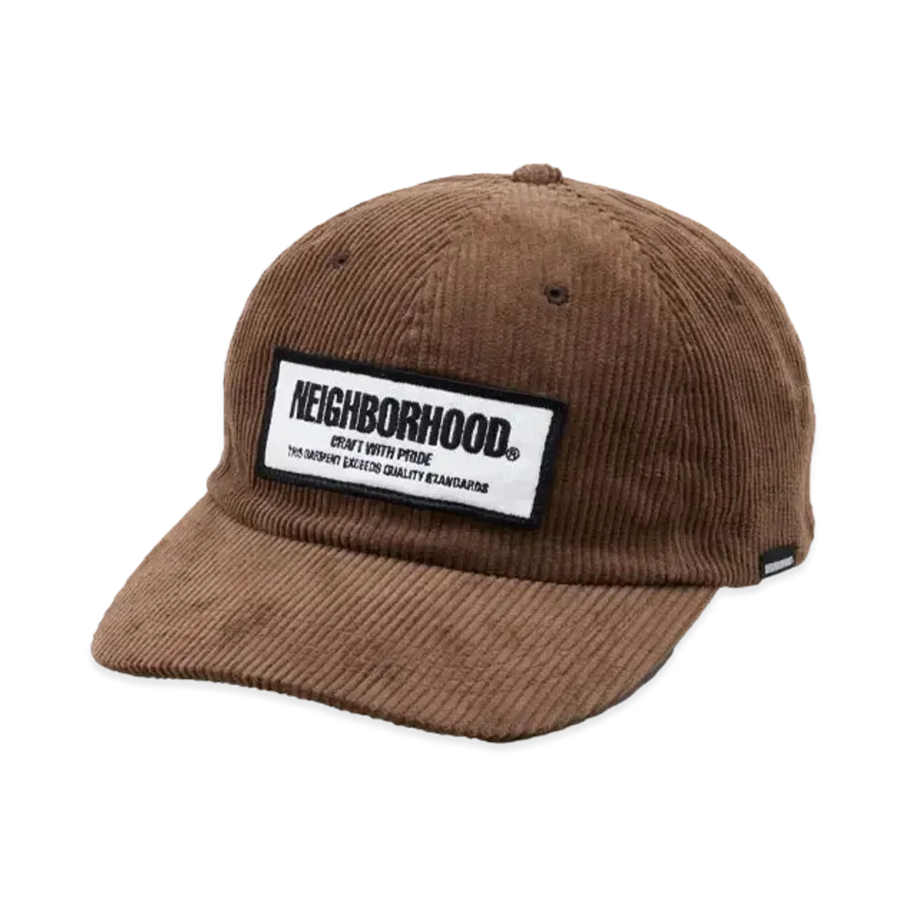 NEIGHBORHOOD Corduroy Dad Cap "Brown"
