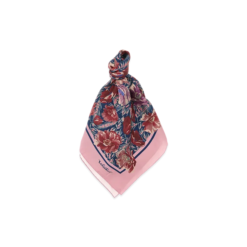 Valentino Garavani Women's Apres L'Hiver-Poppies Scarf "Pink"
