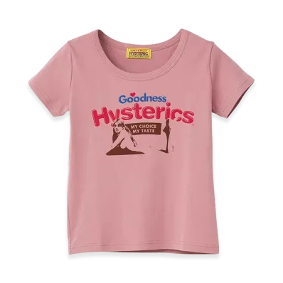 HYSTERIC GLAMOUR Women's Goodness Mini Tee "Pink"