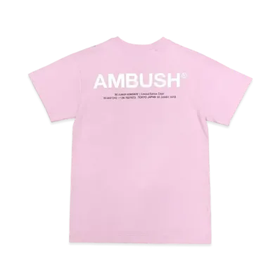 AMBUSH XL LOGO T-SHIRT 2019 "Pink"