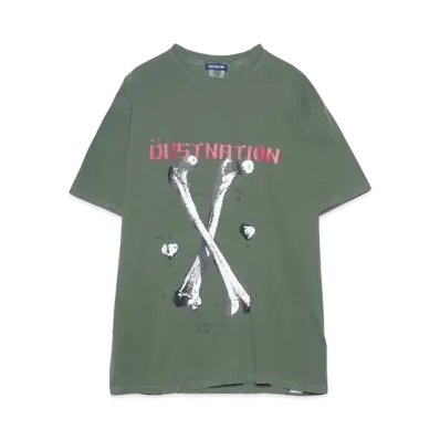 DUSTNATION BONE S/S TEE "GREEN"