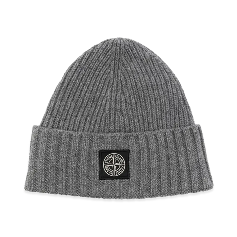 Stone Island Kids Hats "Gray"