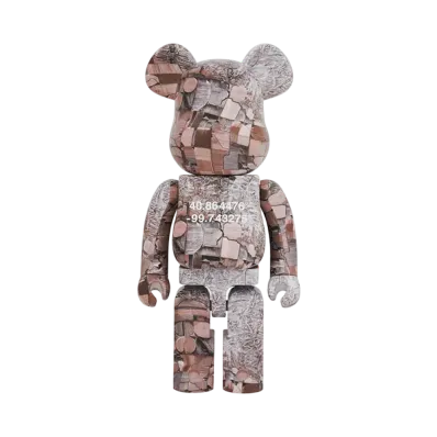 Bearbrick Benjamin Grant OVERVIEW NEBRASKA 1000%