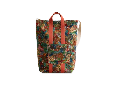 NICENESS P.Vale Floral Corduroy Tote Bag "Ivory"