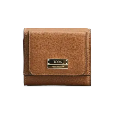TOD'S Enb Tri Fold Micro "Brown"