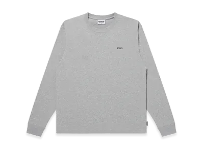 Mercedes Anchor inc. Bold Logo Small Patched L/S Tee "Heather Gray"