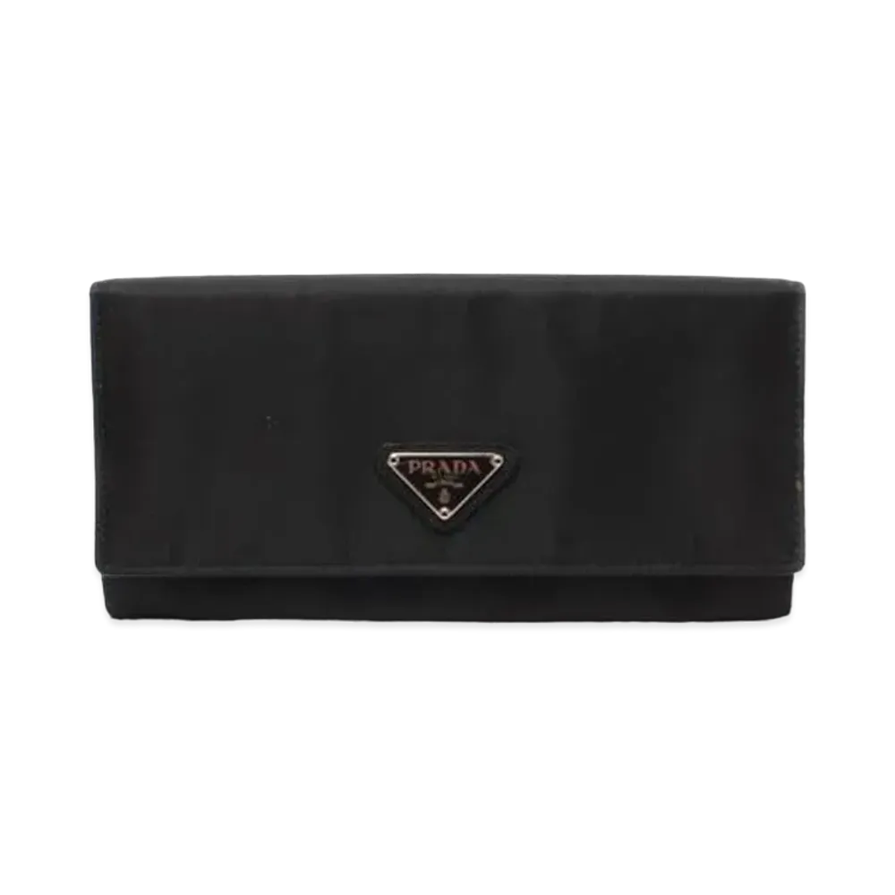 PRADA Long Wallet "Black"