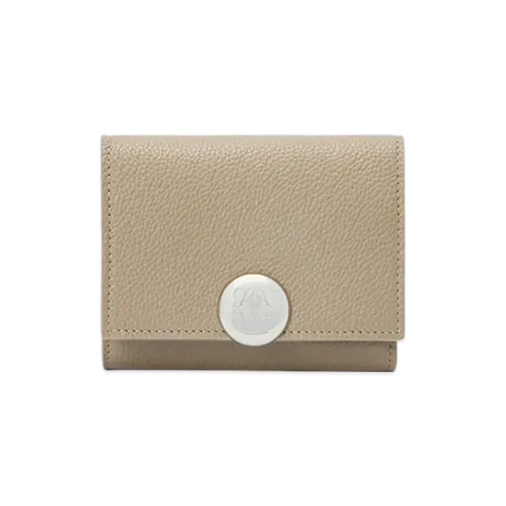 LOEWE Pebble Trifold Wallet "Clay"