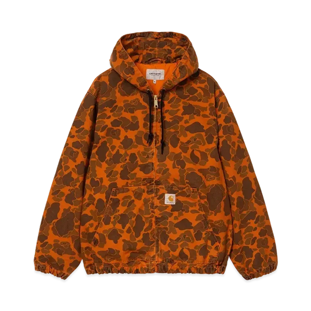 Carhartt WIP Duck Active Jacket "Camo Duck Green/Turmeric"
