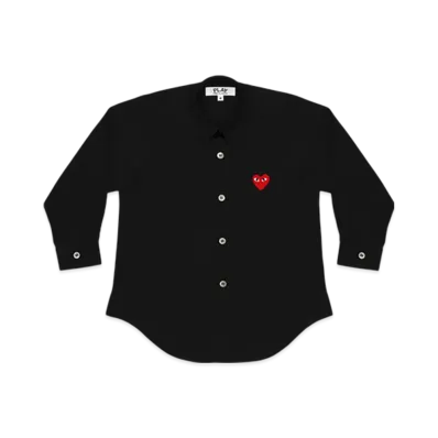 PLAY COMME des GARCONS Kids Shirt "Black"