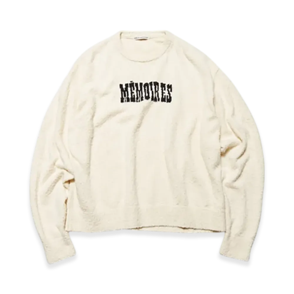 uniform experiment x Asger Jorn Memoires Jacquard Knit "Off White"