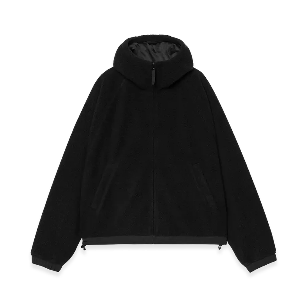 Carhartt WIP Women's Hooded Helix Fleece Jacket "Black/Porphyry"