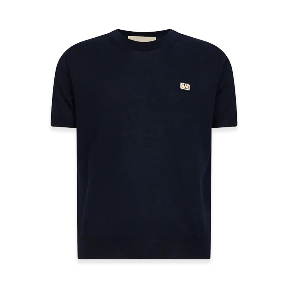Valentino Wool Sweater "Dark Blue"