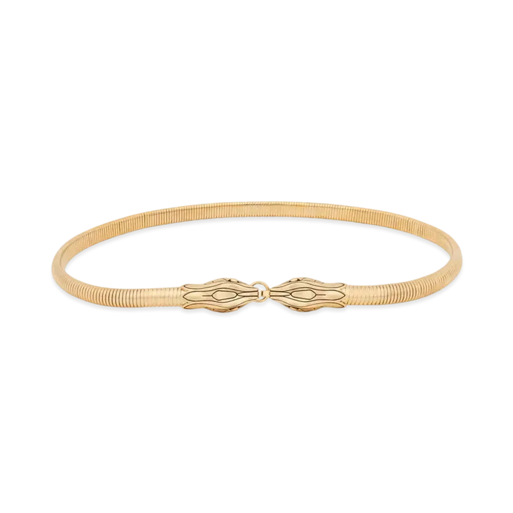 Chloe The Chloe Snake Belt "Vintage Gold"