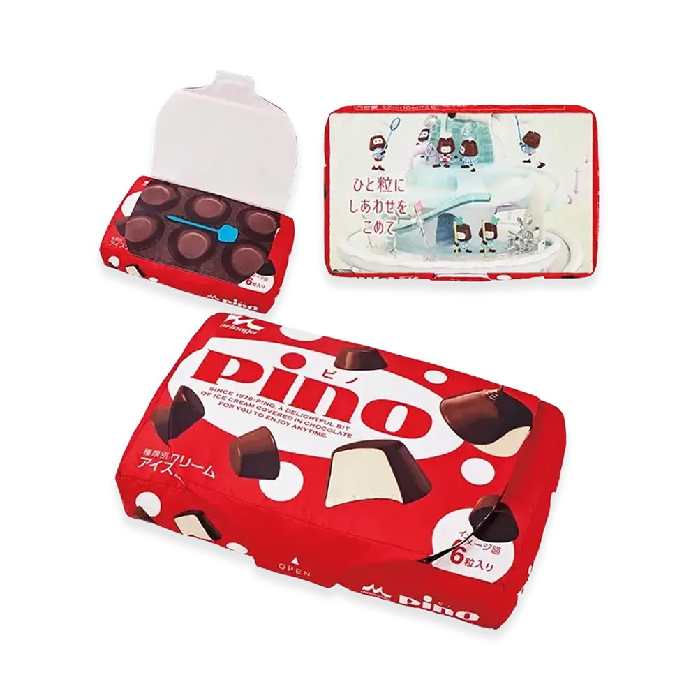 BANDAI "Ichiban Kuji" -Morinaga Milk Industry Pino- Last One Prize Pino Cushion Last One ver.