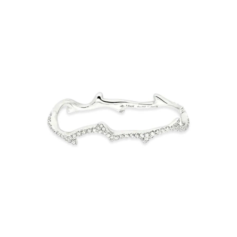 Dior Bois de Rose Earrings Ring "White Gold/Diamond"