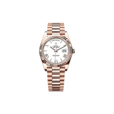 ROLEX Day-Date 40mm Everose Gold 228235 "White"