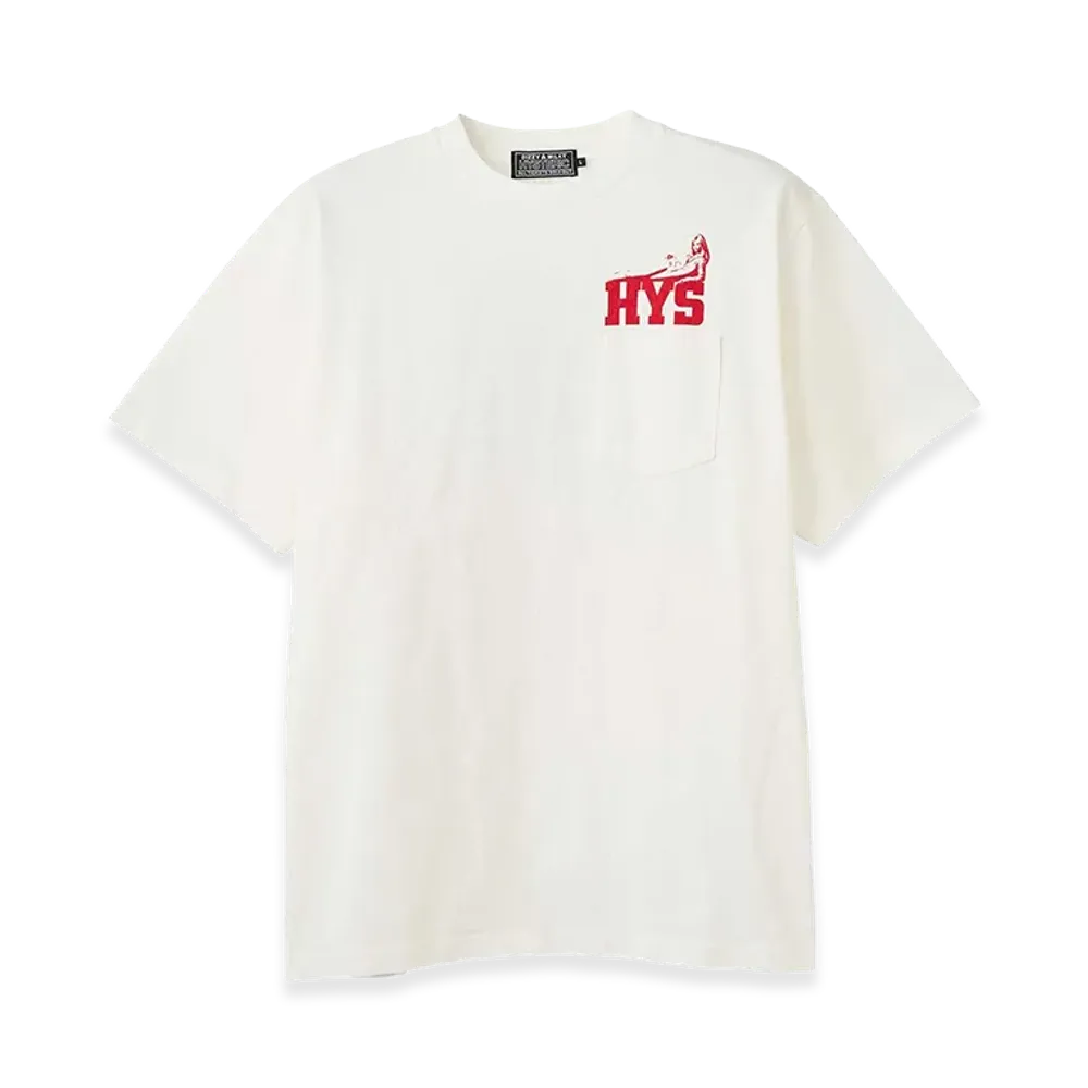 HYSTERIC GLAMOUR I Want More HYS Tee "White"