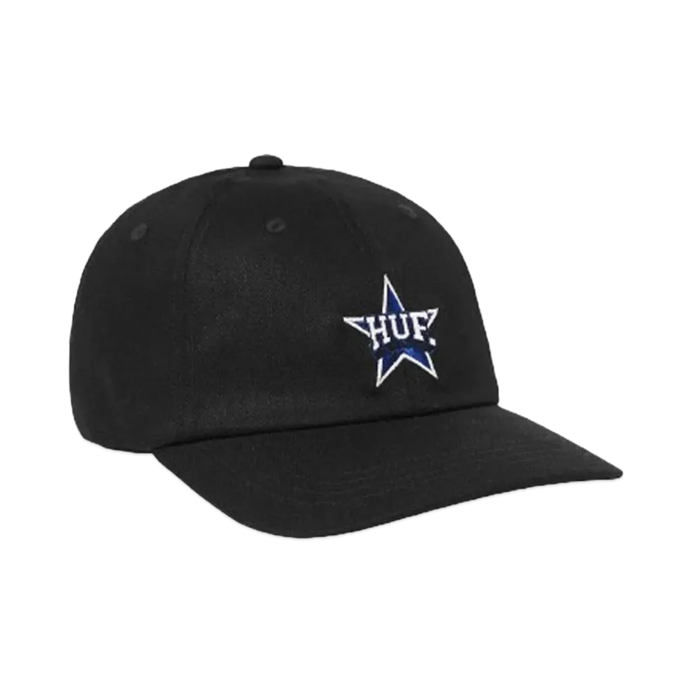 HUF Summer 24 All Star 6 Panel CV Hat "Black"