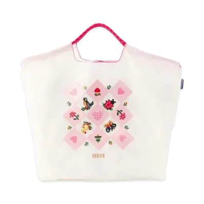 FEILER x Ball&Chain Charming Heidi Day Bag L "White"