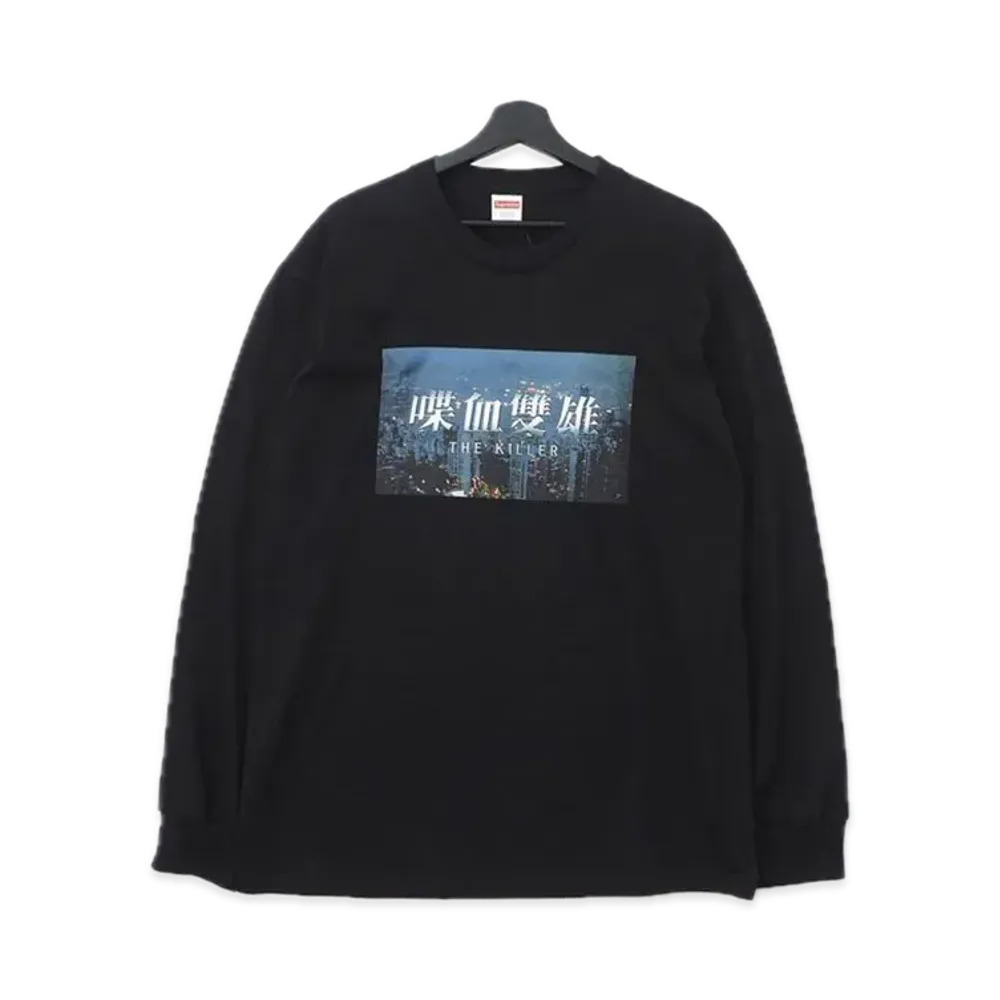 Supreme x The Killer L/S Tee "Black"