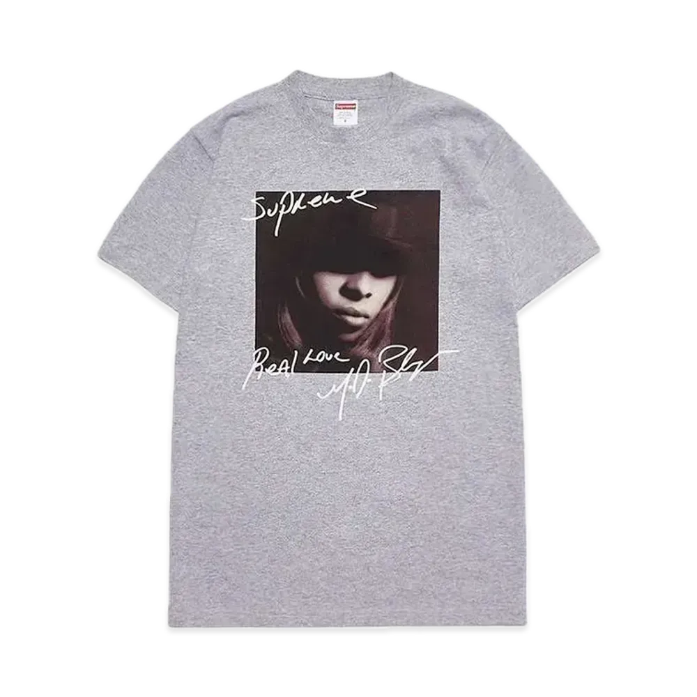 Supreme Mary J. Blige Tee "Grey"
