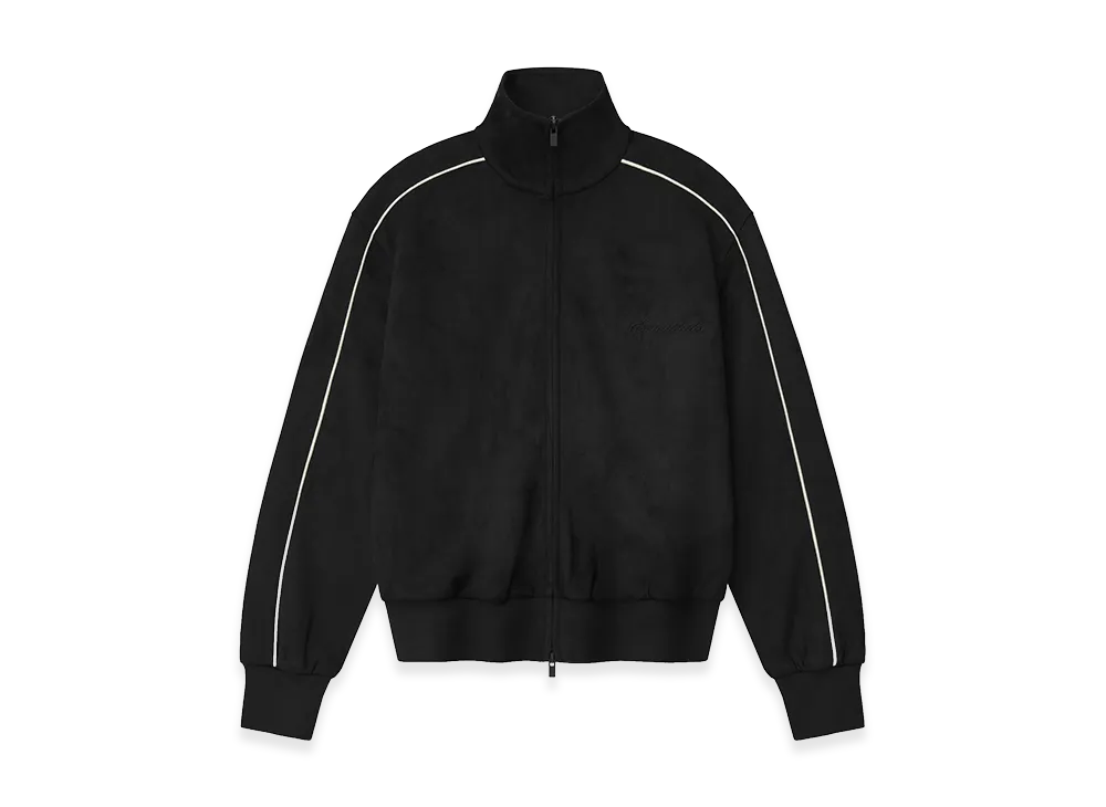 FEAR OF GOD ESSENTIALS Women's Signature Vintage Track Jacket "Vintage Black"