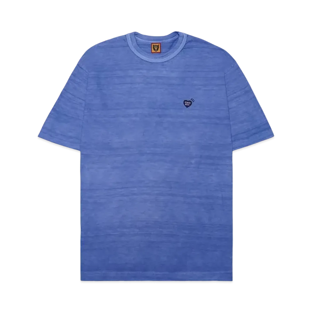 HUMAN MADE INDIGO HEART BADGE T-SHIRT "Blue"