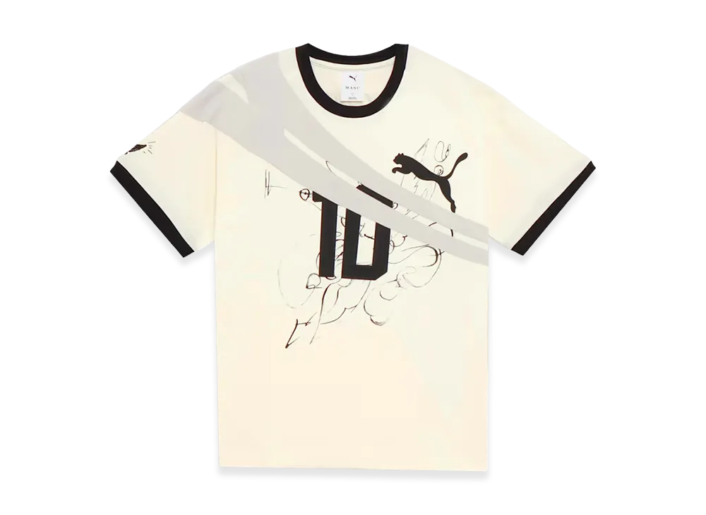 PUMA x MASU T7 Hope Ever S/S T-Shirt "Warm White"