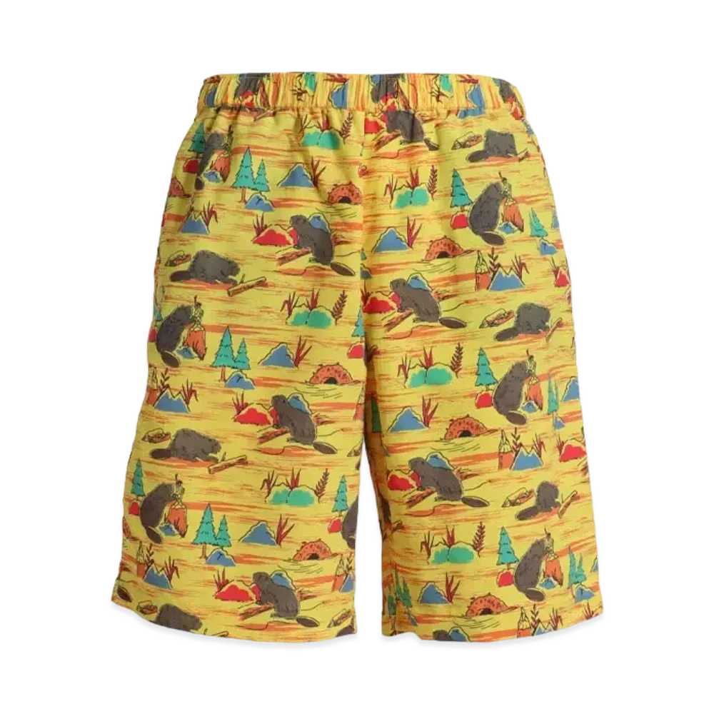 FIRST DOWN COZY SHORTS "Beaver"