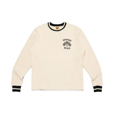 HUMAN MADE Thermal L/S T-Shirt "White"