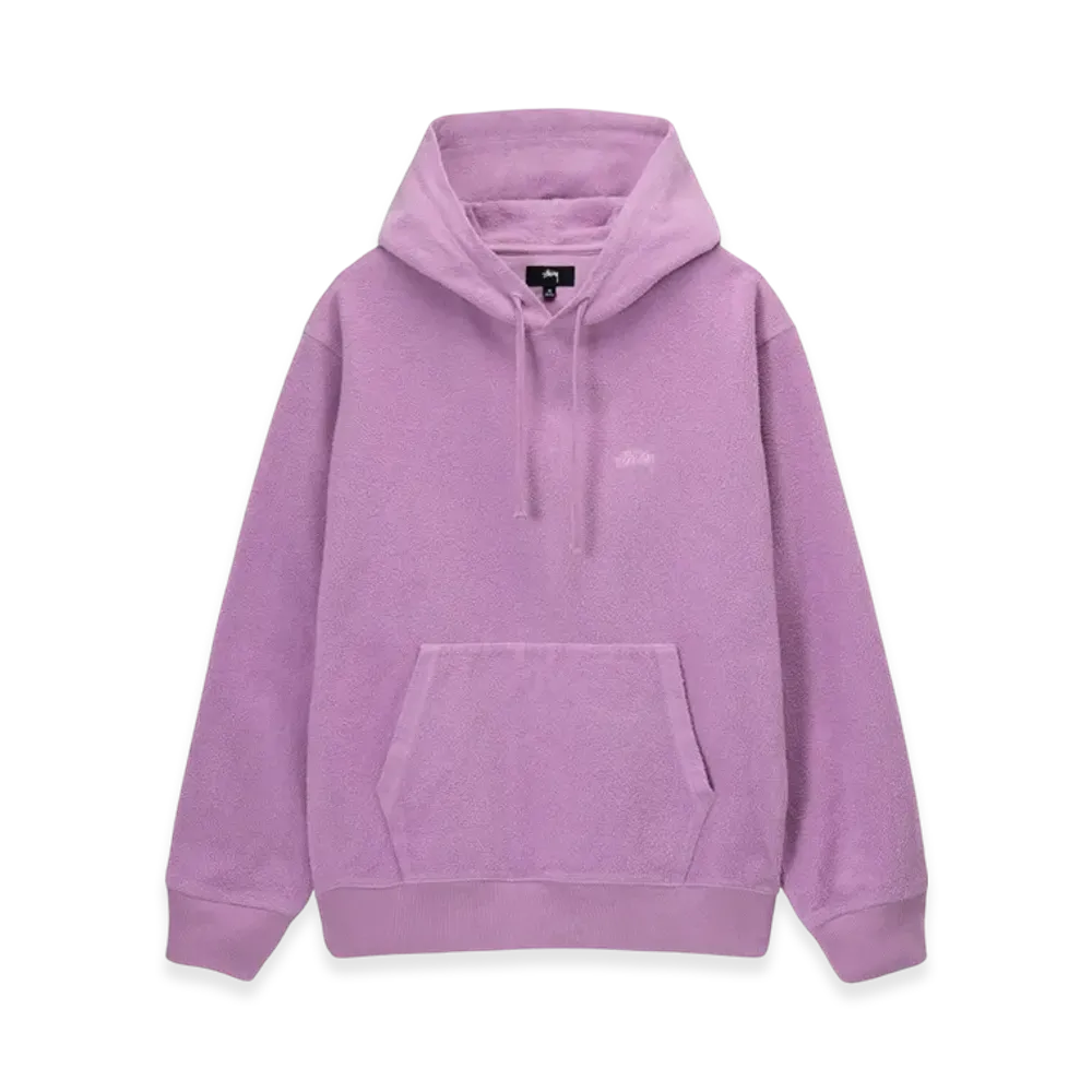 Stussy Inside Out Fleece Hoodie "Pink"