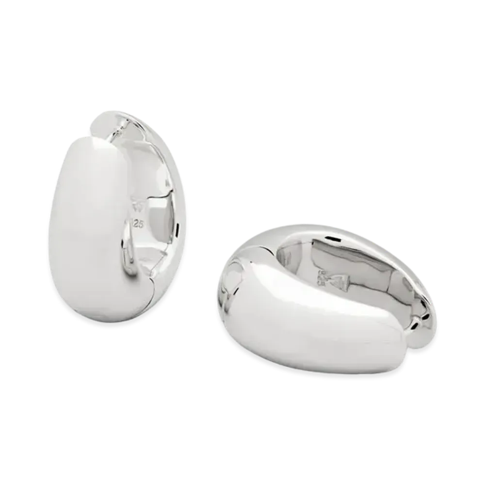 TOMWOOD Ice Hoop Large "Silver"
