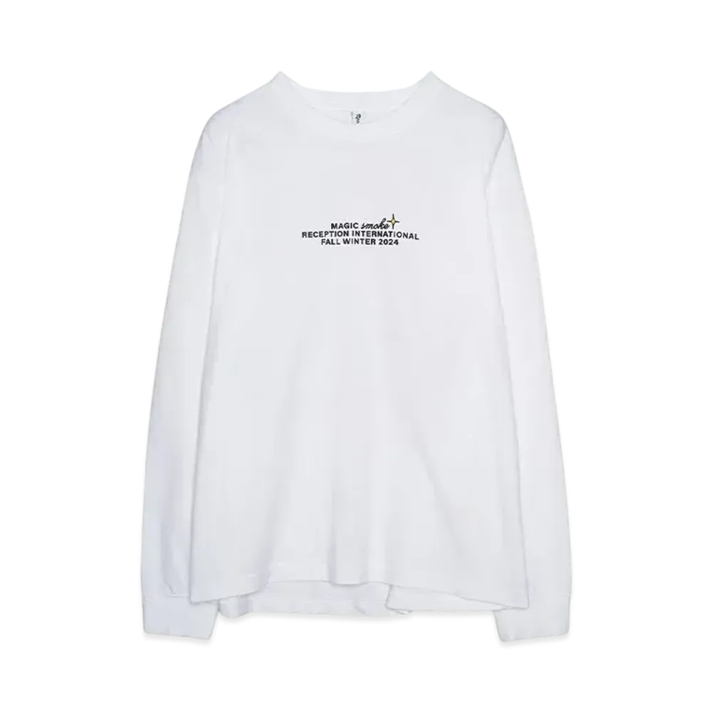 Reception L/S TEE KIFF "WHITE"
