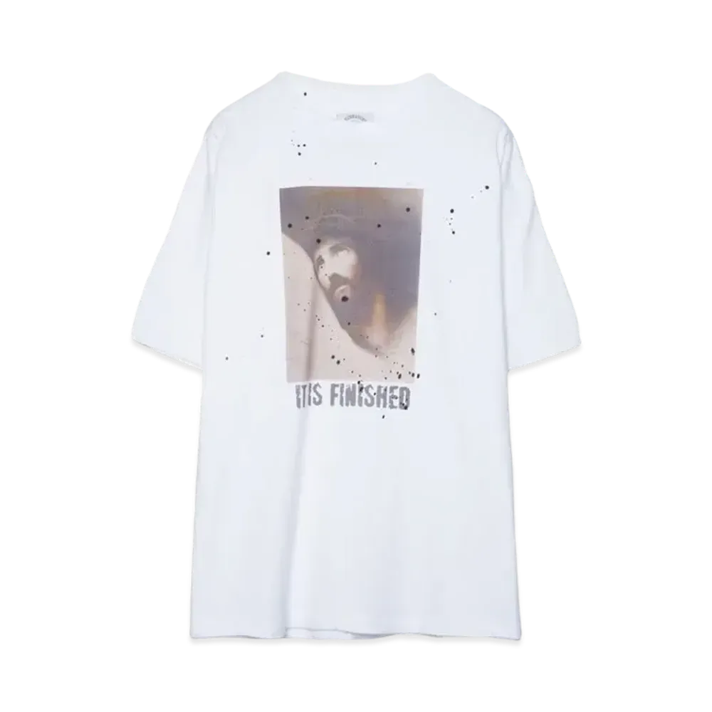 SOMEIT FINISHED VINTAGE TEE "WHITE"