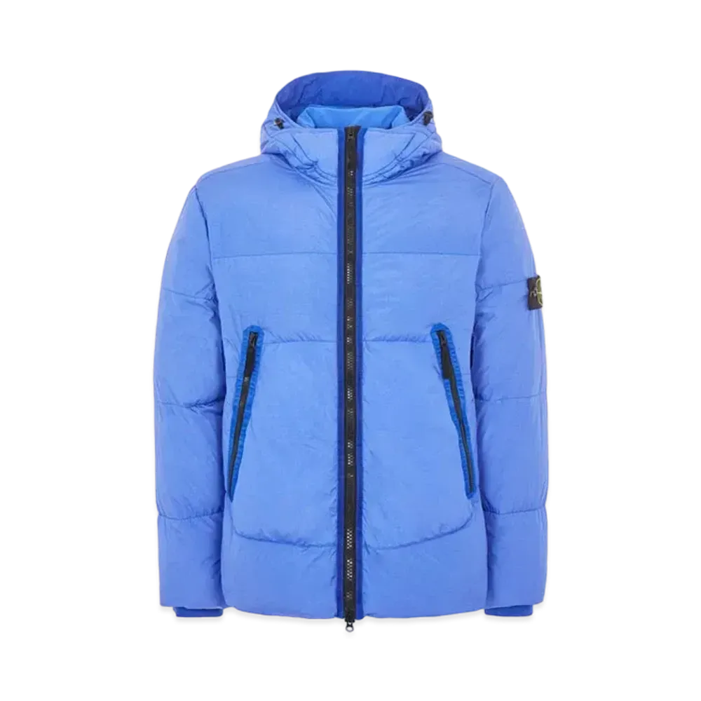 Stone Island 40123 GARMENT DYED CRINKLE REPS NY DOWN-TC "Periwinkle"