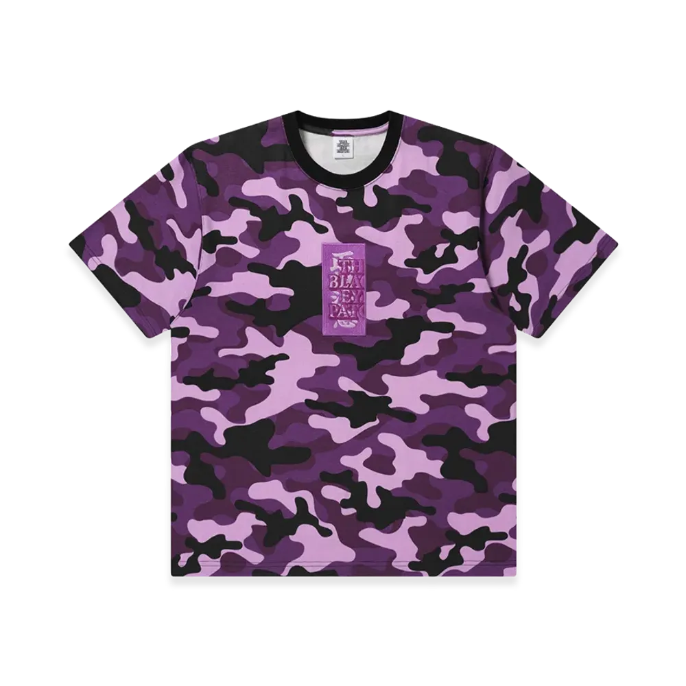 BlackEyePatch HWC Label Heavyweight Tee "Purple Camo"