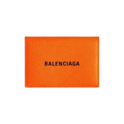 BALENCIAGA Cash Mini Wallet "Orange"