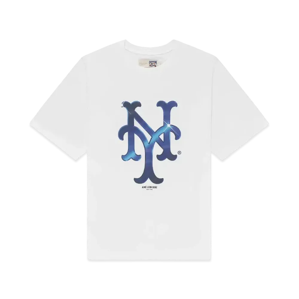 Aime Leon Dore x New York Mets Logo Tee "White"