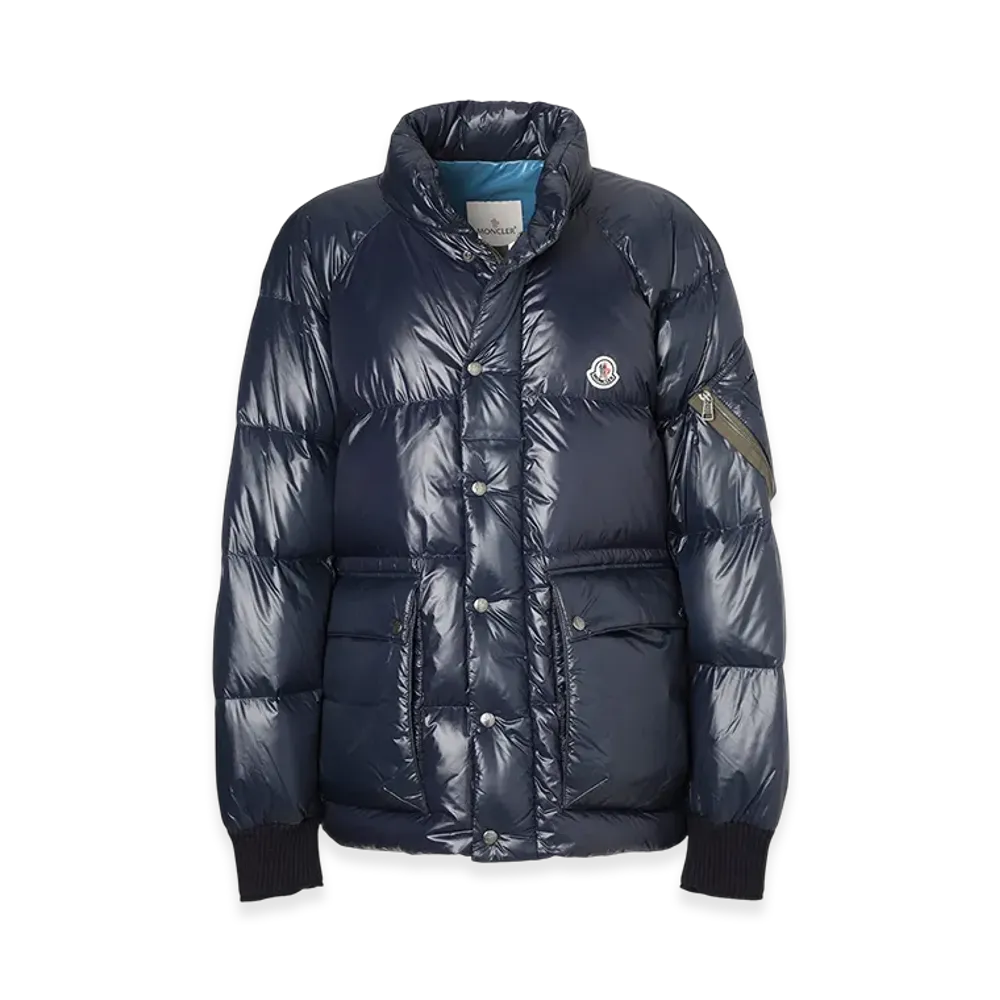 MONCLER Mens Martineau Down Jacket "Navy"