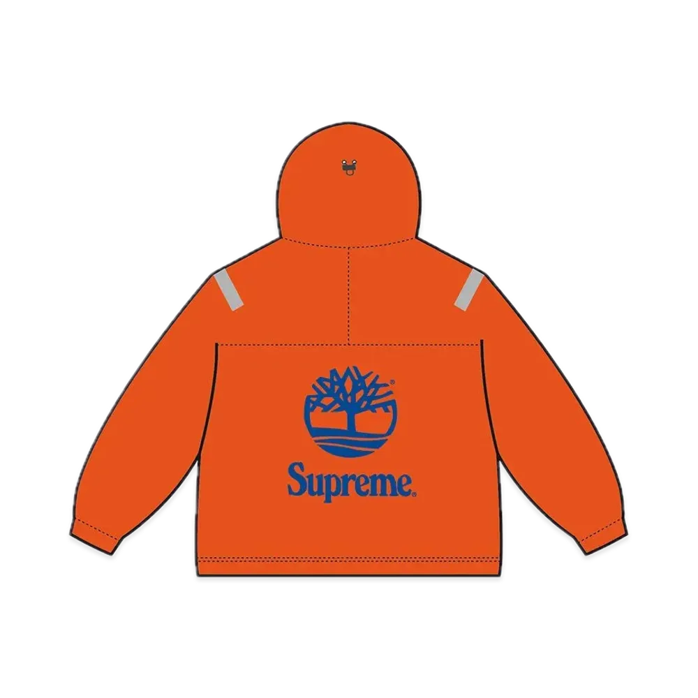 Supreme x Timberland Reflective Taping Anorak "Rust"