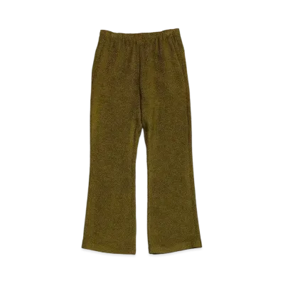 Needles W.U. BOOT-CUT PANT - R/AC DOTS MOLE JQ. (FOR WOMEN) "Olive"