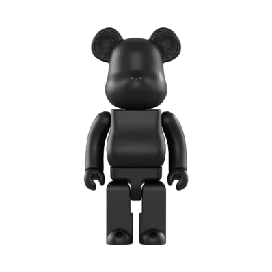 Bearbrick Audio 400% Portable Bluetooth(R) Speaker Black