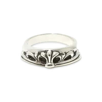 Chrome Hearts Half Classic Keeper Ring "Silver"