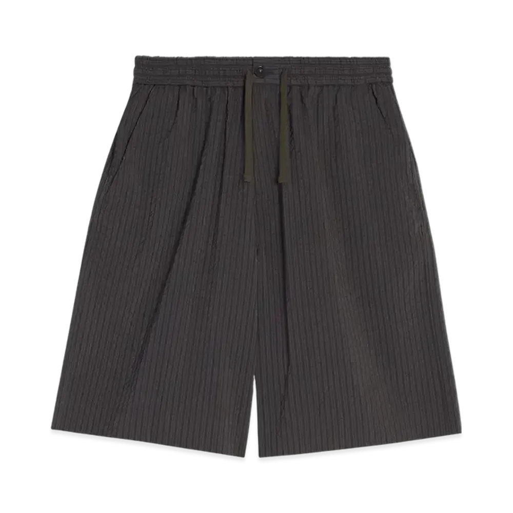 Maison Kitsune Elasticated Bermuda "Ranger Green"